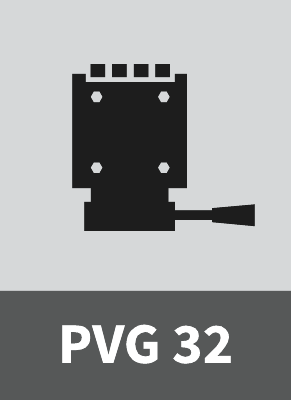 Пропорційний регулюючий клапан PVG 32