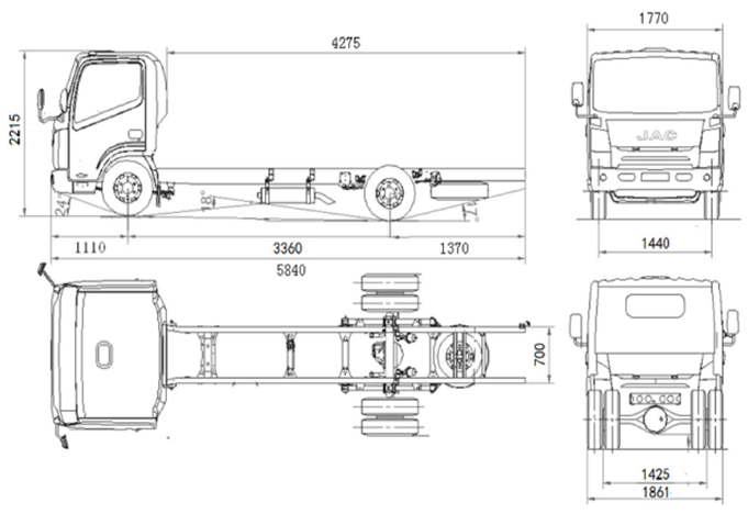 Продуманість конструкції jac n56